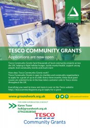 Tesco Community Grant - October 2021