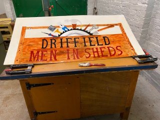 New Sign for Driffield Shed.